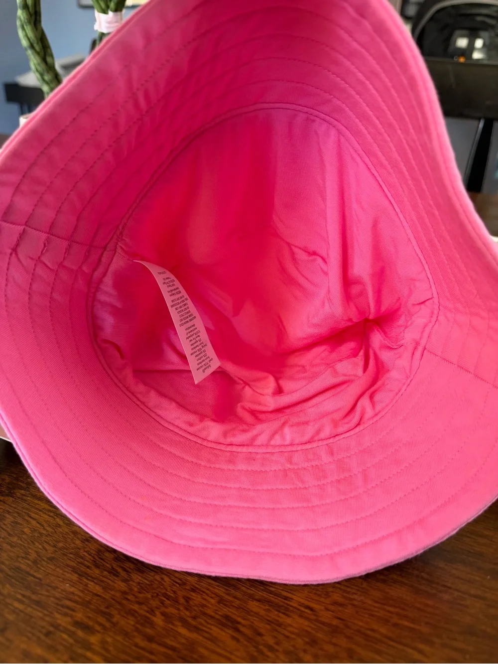Little Sleepies Pink Plush-Ear Bucket Hat